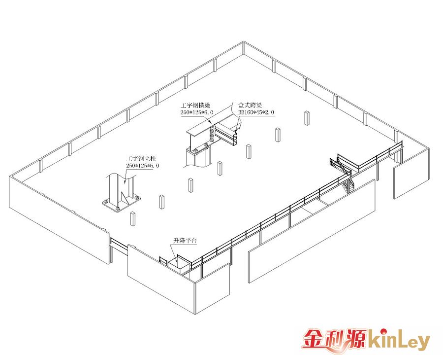 鋼結(jié)構(gòu)平臺(tái)圖片(圖2)