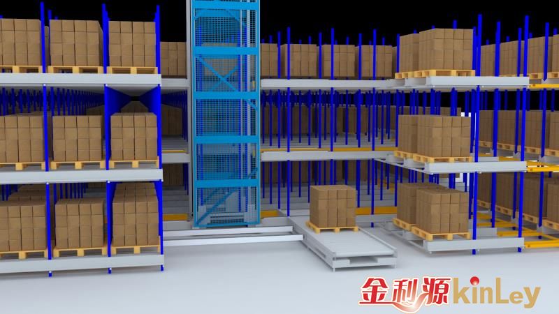 四向穿梭車自動(dòng)化立體倉庫解決方案(圖8)